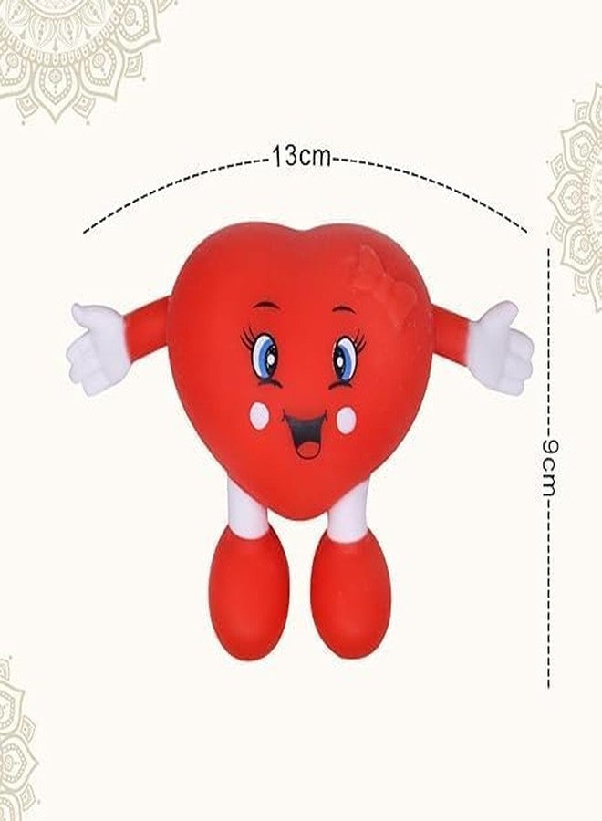 إيكان لعبة إيكان على شكل قلب إسفنجية للأطفال والكبار، لعبة لتخفيف التوتر وهدية للمناسبات الخاصة (مجموعة من قطعتين) - Image 2